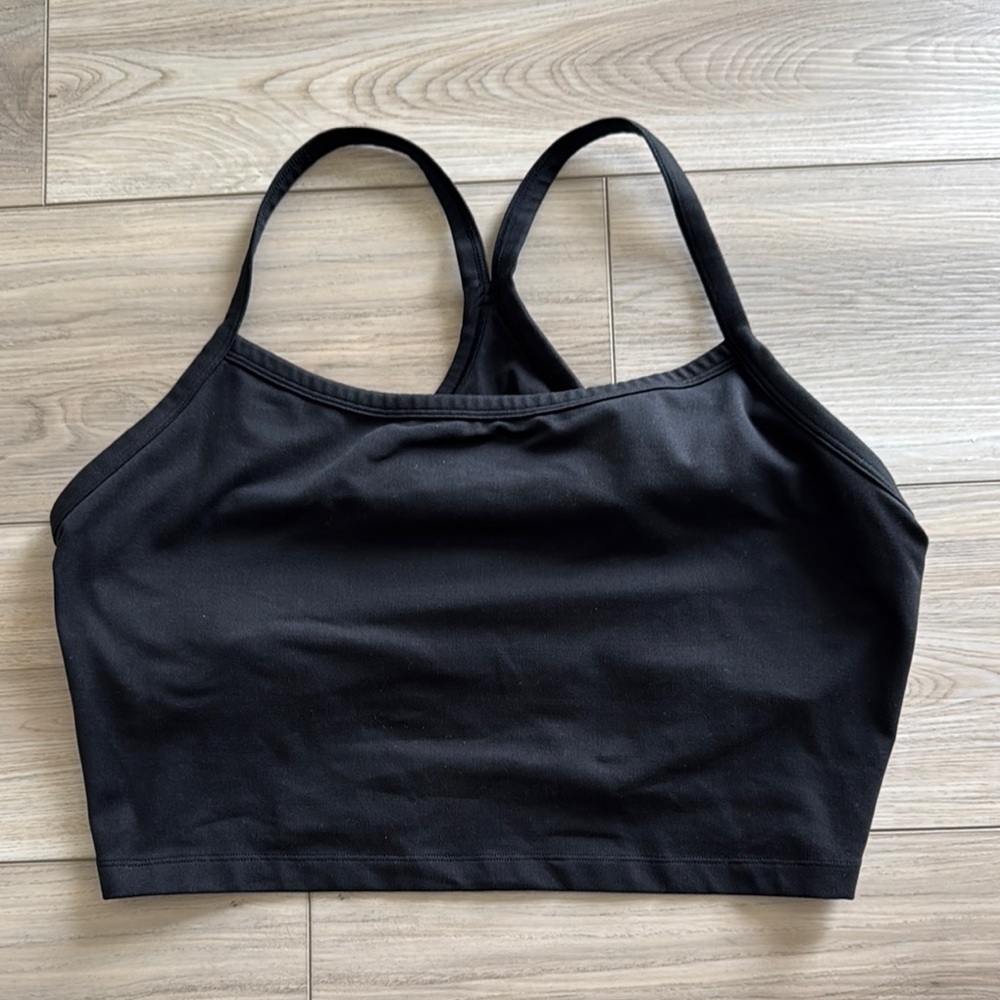 Offline by Aerie Black Racerback Bra
